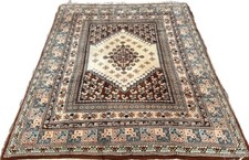 A SENSATIONAL OLD HANDMADE TRADITIONAL MOROCCAN ORIENTAL CARPET (344 x 258 cm)*