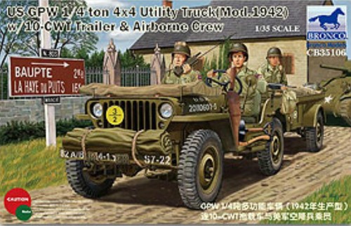 Bronco 35106 gpw - 1/35, ton
