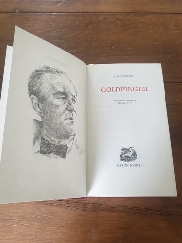 Goldfinger hardcover book - hardcover,