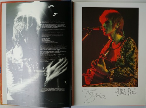 David bowie signed moonage - david,