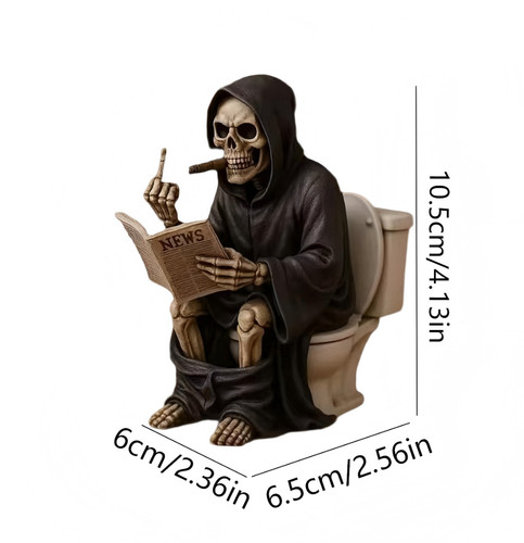 Middle finger grim reaper - middle,