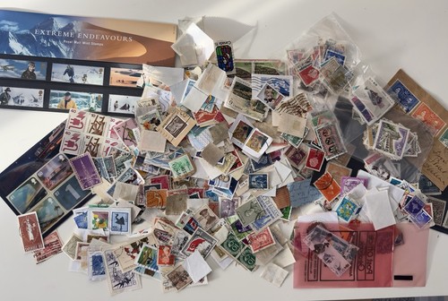 1000 worldwide stamps random - stamps,