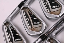 Ping i20 Irons / 4-PW+SW / Black Dot / Regular Flex Ping CFS Shafts