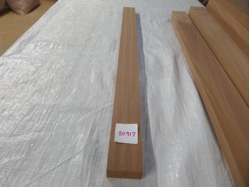 Sapele hardwood timber board