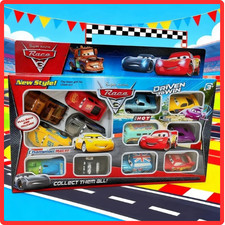 12pcs Disney Pixar Cars Set – Lightning McQueen & Friends 6cm Model Cars