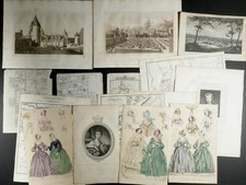 Job Lot Antique Prints