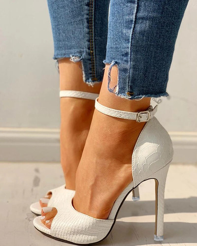 Women high heels ankle strap - ankle,