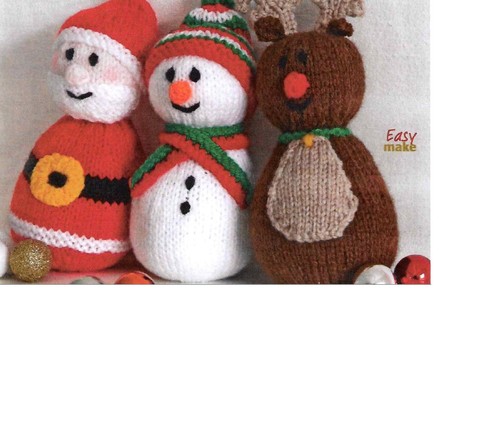 Knitting pattern santa - santa, claus