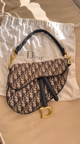 Dior saddle oblique - saddle, shoulder