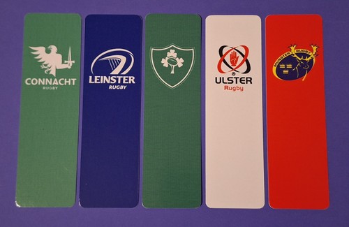 Irish rugby bookmarks book - rugby,