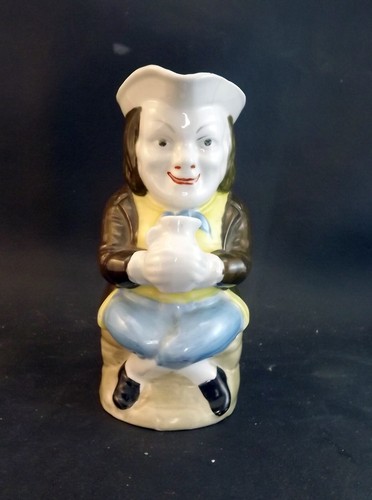 Antique german porcelain toby - german,