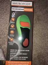 Workwear Insoles Firm Arch Support Memory Foam Work Boot Inserts by shuropody