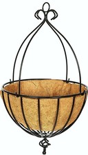 Large Spiral Hanging Basket