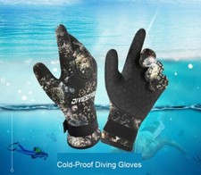 5MM Neoprene Wetsuit Gloves Swim Diving Scuba Surf Snorkeling Cold-Proof Gloves
