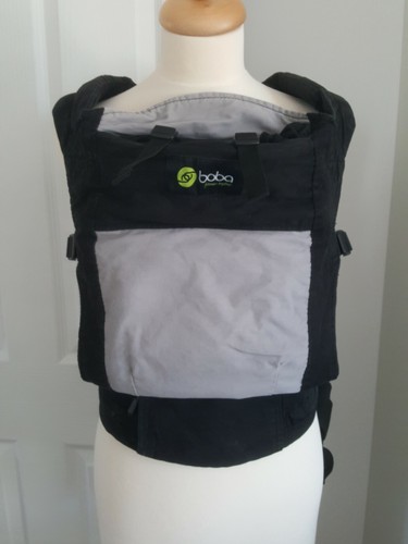 Boba black grey baby - , carrier