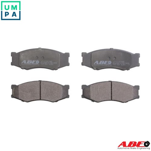 Brake pad set disc - brake,