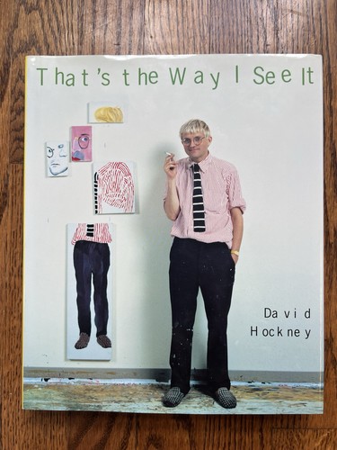 David hockney signed - hockney, that's