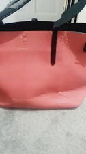 Pinko designer tote Bag.  2 Module Light & Dark Pink changeable 
