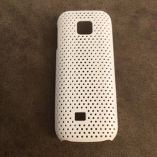White Perforated Protective