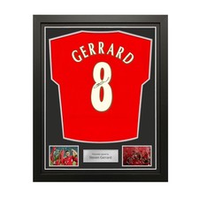 Steven Gerrard Back Signed