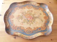 Antique Hand Painted Floral