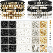 Ptyism 3000+Pcs Clay Beads