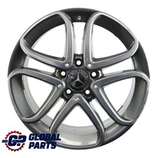 Mercedes W176 Wheel Rim Alloy 17" 5 Double Spoke ET:52.5 7.5J A2464010302