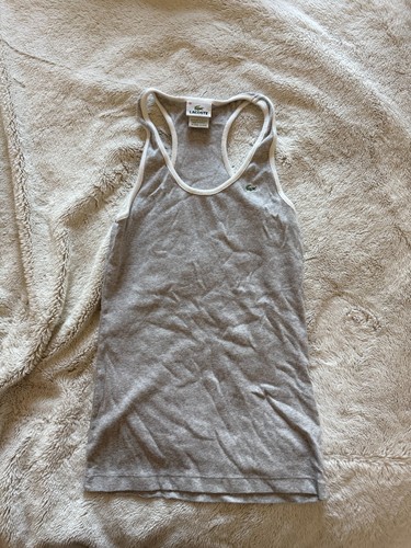 Lacoste womens racerback tank - racerback,
