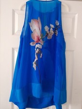 Ted Baker Blue Harmony Cover Up. New Without Tags Size S/ M