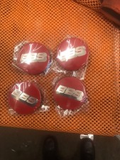 4 New BBS Center Cap Logo 70mm