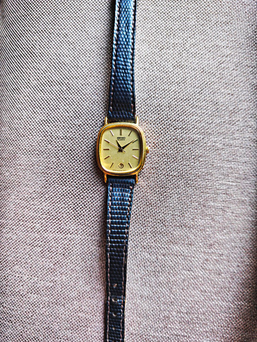 Seiko quartz gold plated - seiko,