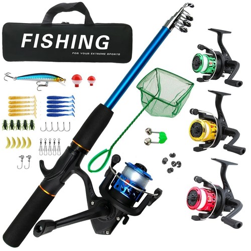 Complete fishing set - set, rod