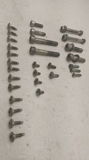 2009 - 2015 Derbi GPR 125 4T Assorted Stainless steel Fasteners Mounting Bolts