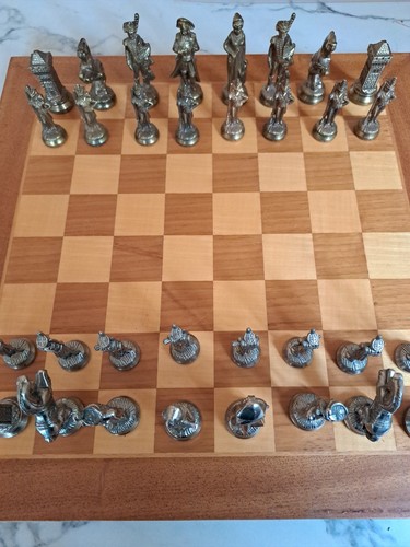 Napoleonic wars metal chess - wars,