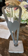 Floral Wedding Heart Test Tube