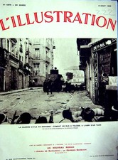 Original Old Vintage Print