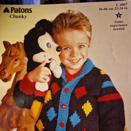 Patons 4067 knitting pattern - knitting,