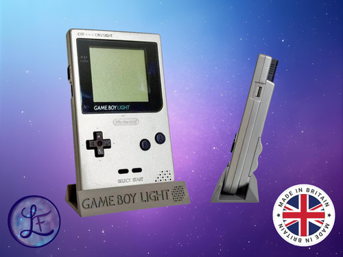 Nintendo game boy light stand - game,