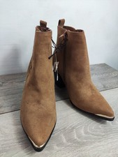 Peacocks WOMENS BLOCK HEEL ZIP