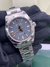 ROLEX MILGAUSS 116400 Watch RARE GREY DIAL (991)