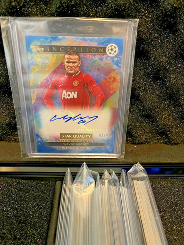 Wayne rooney autograph ssp - rooney,