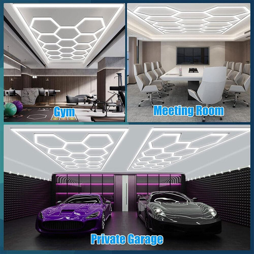 Hexagon led lighting - lighting, car