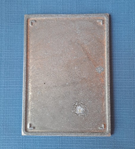 Hot foil printing - printing, plate