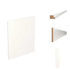 Value Slab Matt White Kitchen