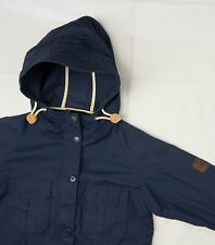 Penfield Waxed Cotton Jacket Womens Size M Medium Hooded HPC1000 Hudson 65/35
