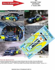 DECALS 1/43 REF 0911 SUBARU