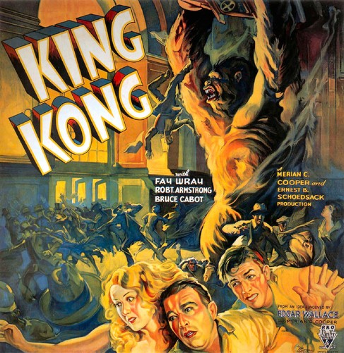 Size king kong film - a3/a4,