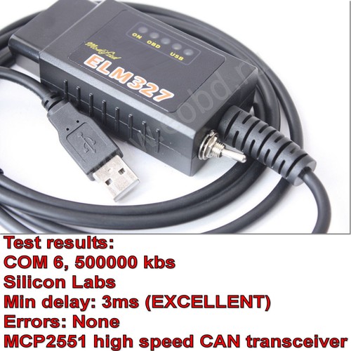 Elm 327 usb - 327, ford