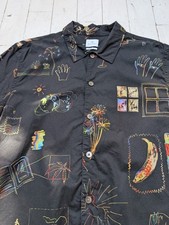 PAUL SMITH Shirt Size L Beautiful Design Short Sleeve SUPER COOL