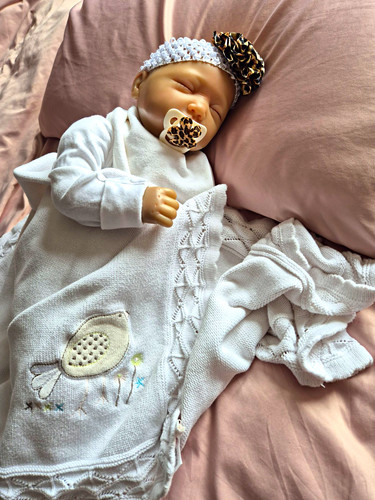 Reborn sleeping baby doll - reborn,
